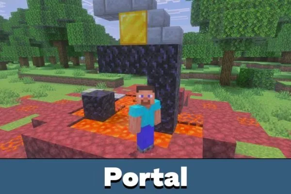 Portal from Rezero Mod for Minecraft PE