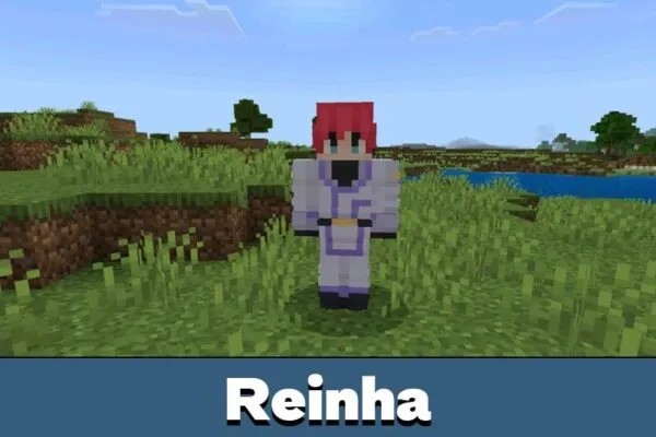 Reinha from Rezero Mod for Minecraft PE