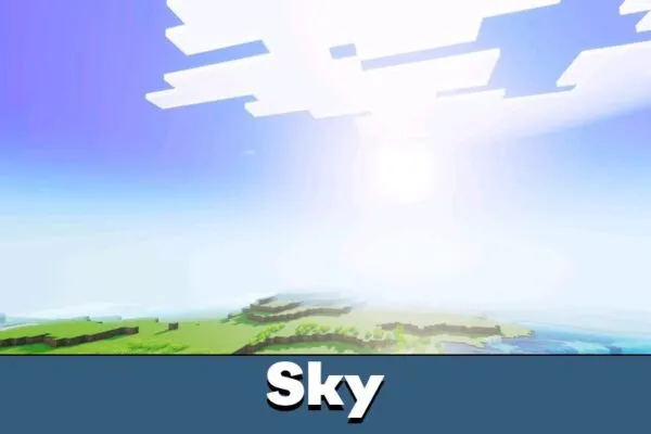 Sky for Realism Visuals Shader Minecraft PE