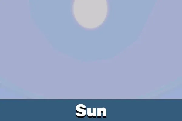 Sun from Newb Explementary Shader Minecraft PE