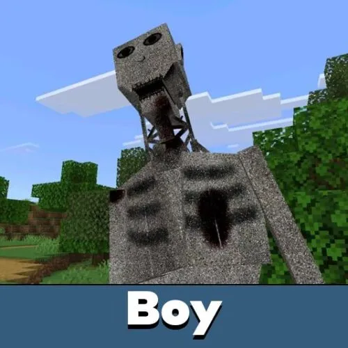 The Boy and the Bath Mod for Minecraft PE
