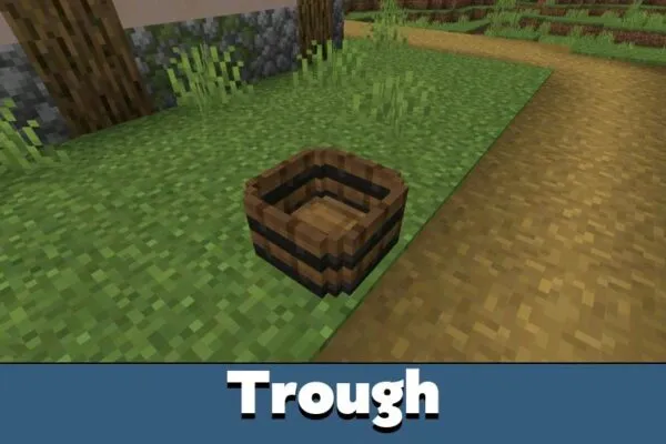 Trough from Adha Craft Mod for Minecraft PE