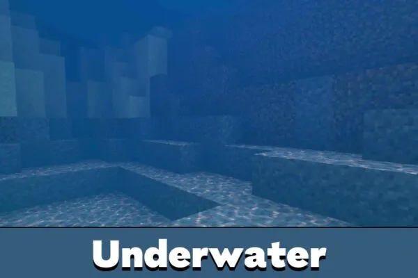 Underwater from Alpha Optimizer Shader for Minecraft PE