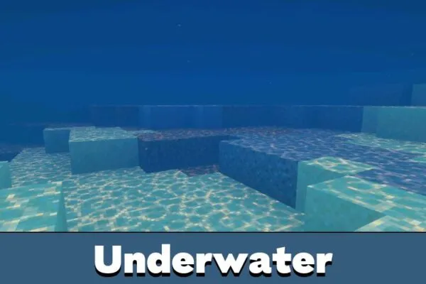 Underwater from AziFy Truly Default Shader Minecraft PE