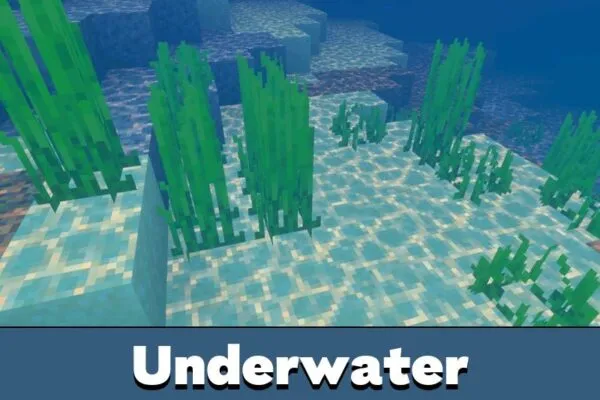 Underwater from Continuum Shader Minecraft PE
