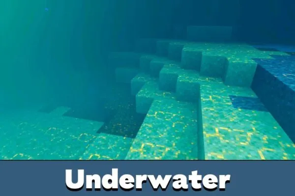 Underwater from Lumenix Shader for Minecraft PE