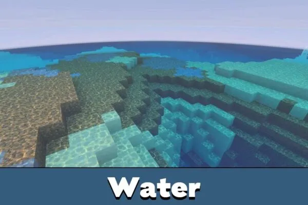 Water from Alpha Optimizer Shader for Minecraft PE