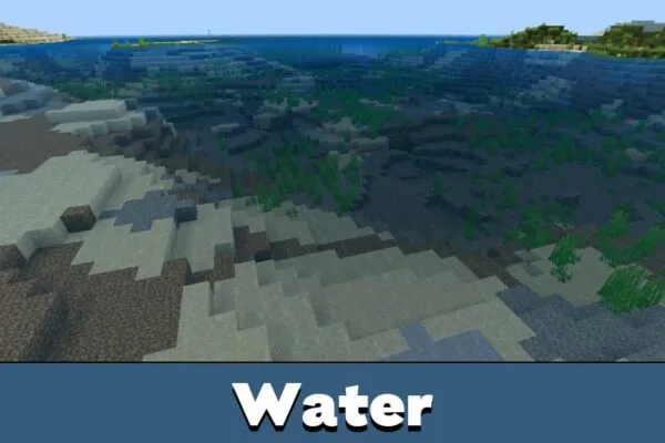 Water from FPS Boost Texture Pack Minecraft PE