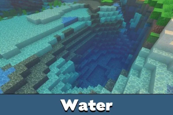 Water from Gemini Ultra Boost Shader Minecraft PE