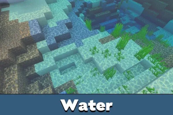 Water from Newb Nightfall Shader Minecraft PE