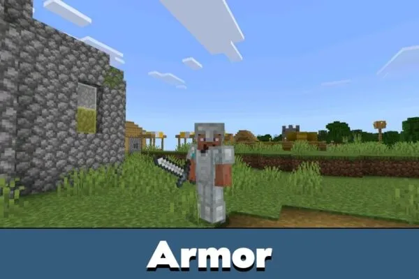 Armor from Evil Hunter Mod for Minecraft PE