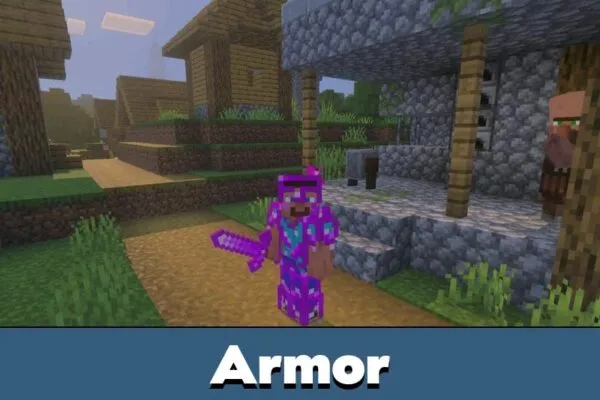 Armor from More Tools Mod for Minecraft PE