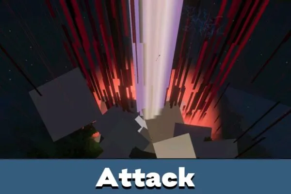 Attack from Orbital Railgun Mod for Minecraft PE