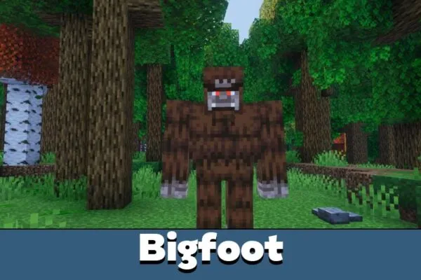 Bigfoot from Core Craft Mod for Minecraft PE