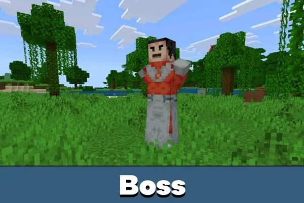 Boss from Juggernauts mod for Minecraft PE