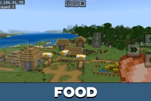 Food from Java Saturation and Regeneration Mod for Minecraft PE
