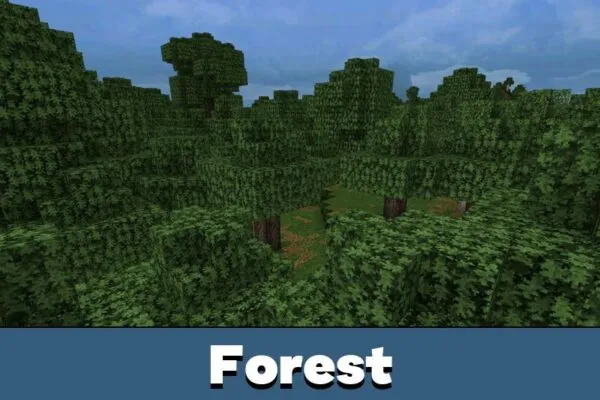 Forest from Conquest Texture Pack for Minecraft PE