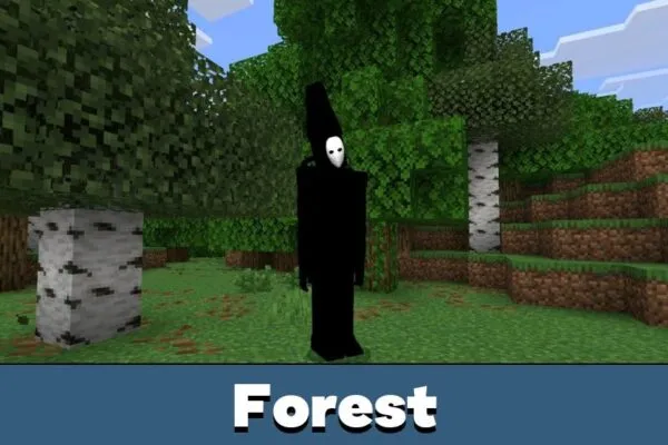 Forest from Playmate Mod for Minecraft PE