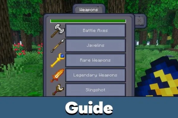 Guide from Core Craft Mod for Minecraft PE
