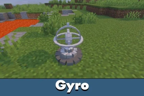 Gyro from Physics Glue Create Mod for Minecraft PE