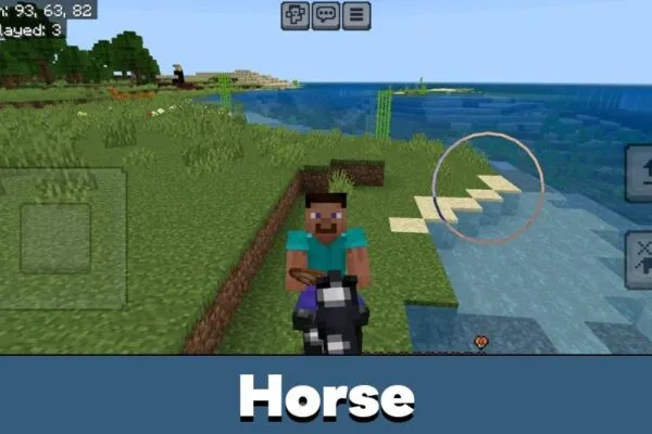 Horse from Java Saturation and Regeneration Mod for Minecraft PE