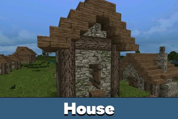 House from Conquest Texture Pack for Minecraft PE