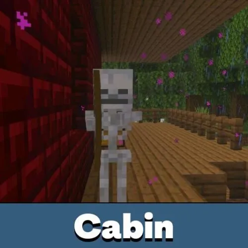 Midnight Cabin Horror Map for Minecraft PE