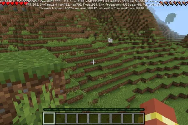 Minecraft 26.40.31 apk gameplay