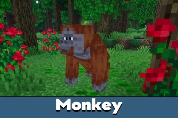 Monkey from Core Craft Mod for Minecraft PE