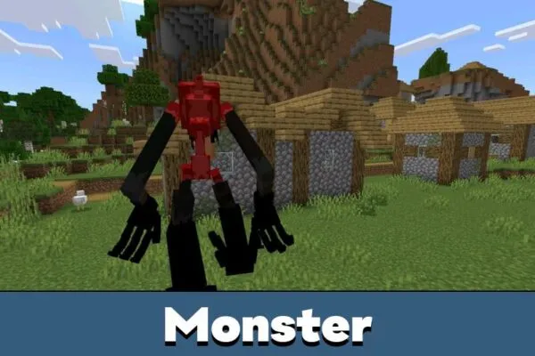 Monster from I Heard It Too Mod for Minecraft PE