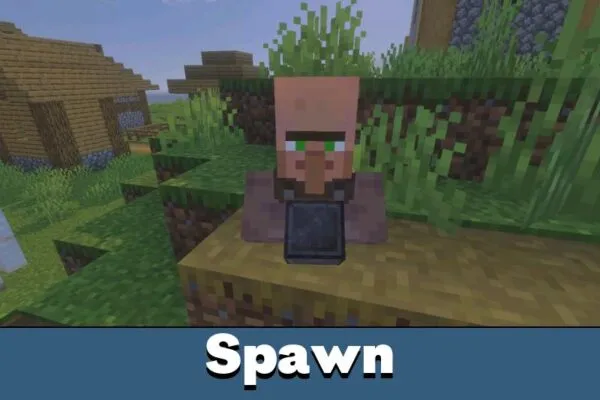 Spawn from OP Tool Smith Mod for Minecraft PE