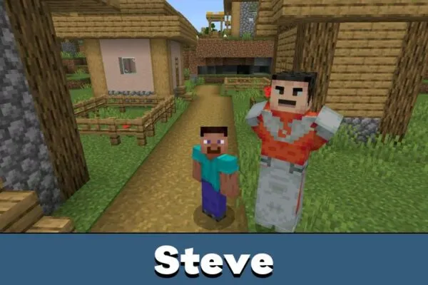 Steve from Juggernauts mod for Minecraft PE