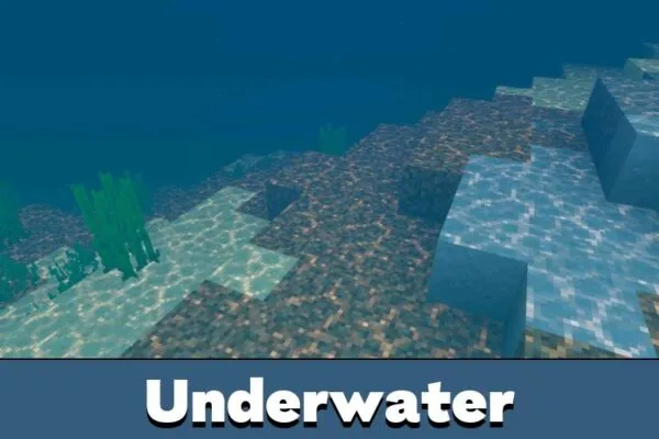 Underwater from Brazz Shader for Minecraft PE