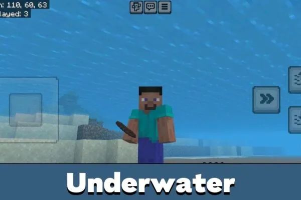 Underwater from Java Saturation and Regeneration Mod for Minecraft PE