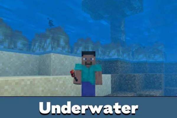 Underwater from Pyro Mage Mod for Minecraft PE