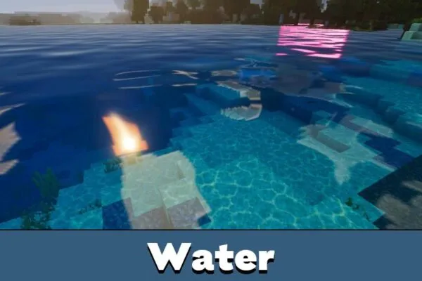 Water from ZenXveda Shader for Minecraft PE