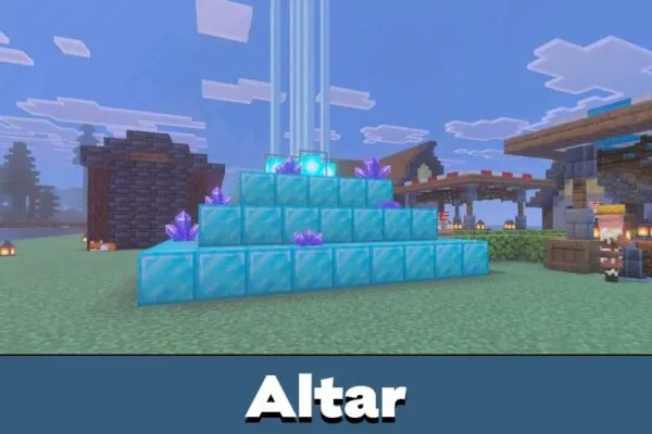 Altar from 2000 Days Hardcore Survival Map for Minecraft PE