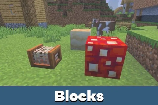 Blocks from Ribbits Mod for Minecraft PE