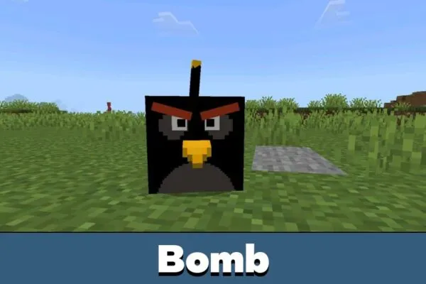 Bomb from Alan Becker AvM AvA mod Minecraft PE