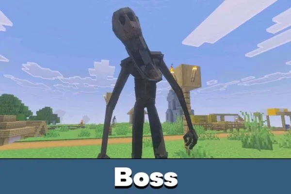 Boss from The Idol Mod for Minecraft Bedrock