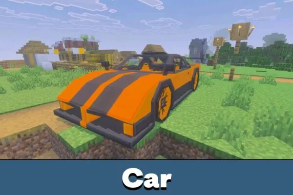 Car from Education Mods for Minecraft PE