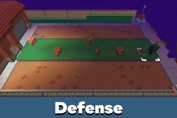 Defense from Sugar Rush mod for Minecraft PE