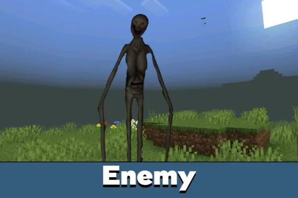 Enemy from Please Leave Me Alone mod for Minecraft Bedrock