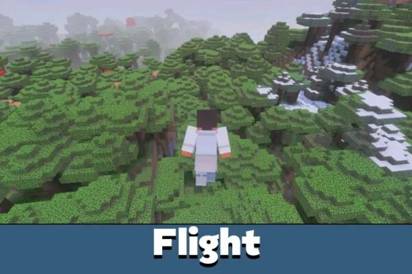 Flight from Viltrumite Mod for Minecraft PE