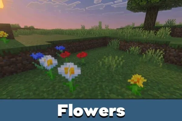 Flowers Grafika Shader for Minecraft PE