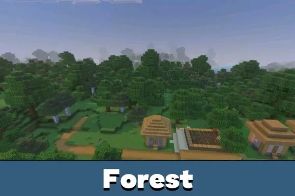 Forest from Vulkan Core Texture Pack for Minecraft PE