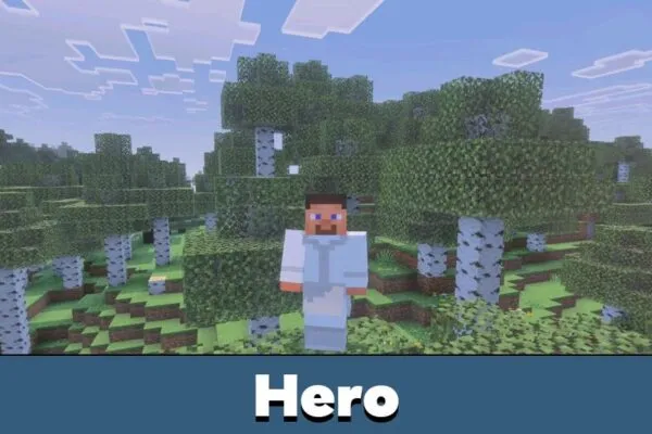Hero from Viltrumite Mod for Minecraft PE