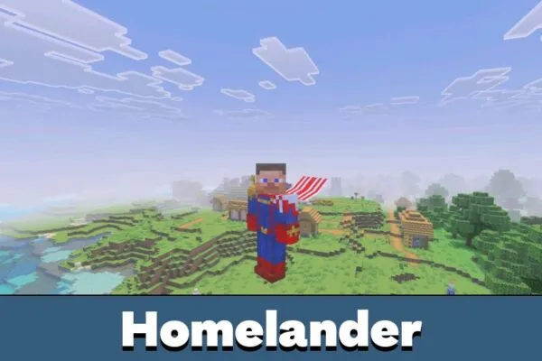 Homelander from Education Mods for Minecraft PE