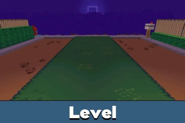 Level from Sugar Rush mod for Minecraft PE