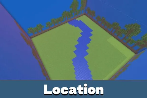 Location from Kevins Elytra Mace PvP Practice Map for Minecraft PE